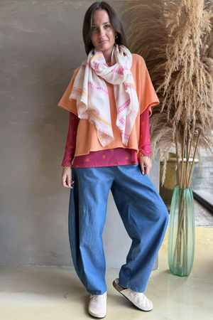 Peruvian Linear Scarf A